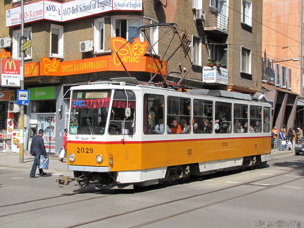 София, Tatra T6A2B № 2029