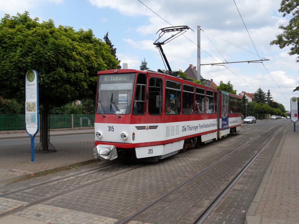 Гота, Tatra KT4DC № 315