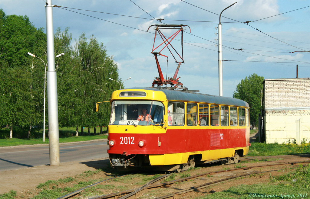 Уфа, Tatra T3D № 2012