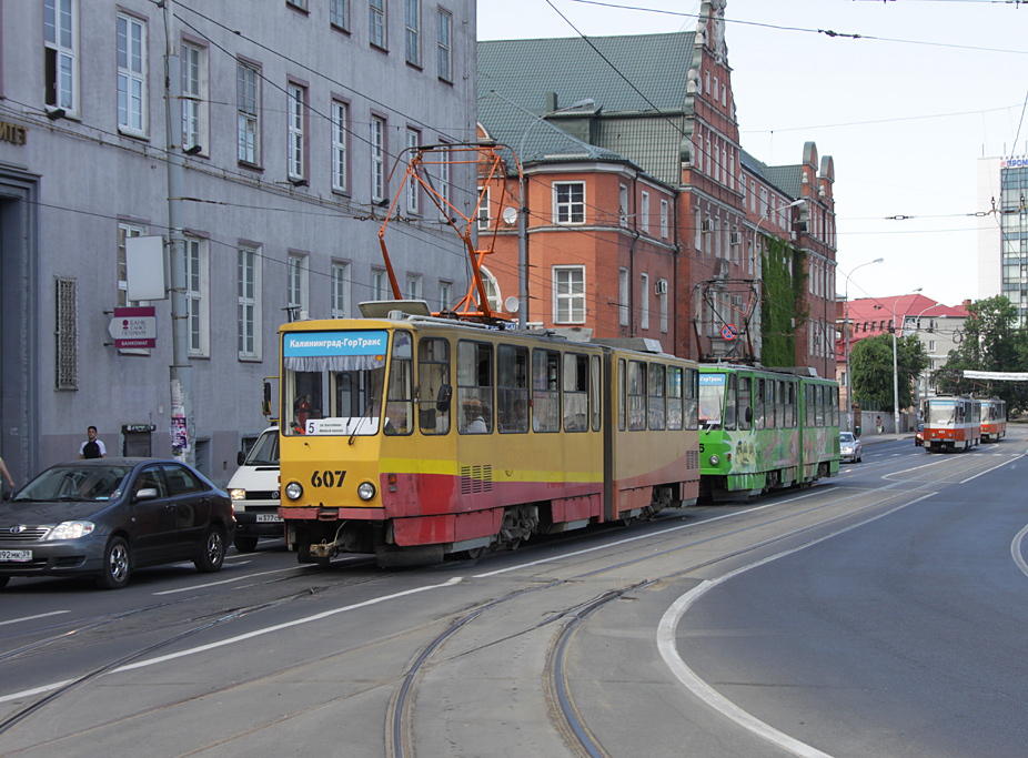 Kaliningrad, Tatra KT4D № 607