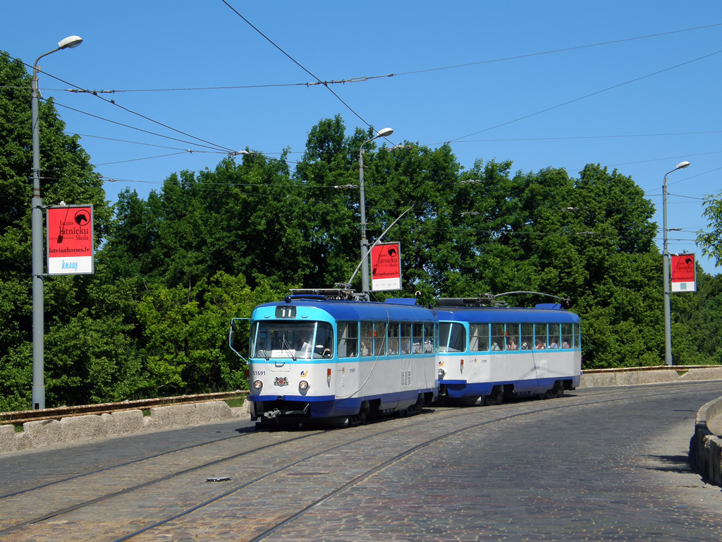 Riga, Tatra T3A Br. 51691