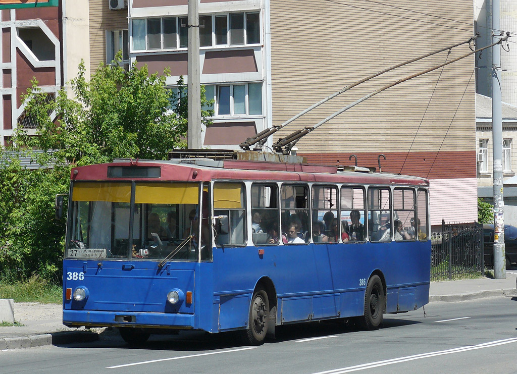 Киев, Škoda 14Tr02/6 № 386