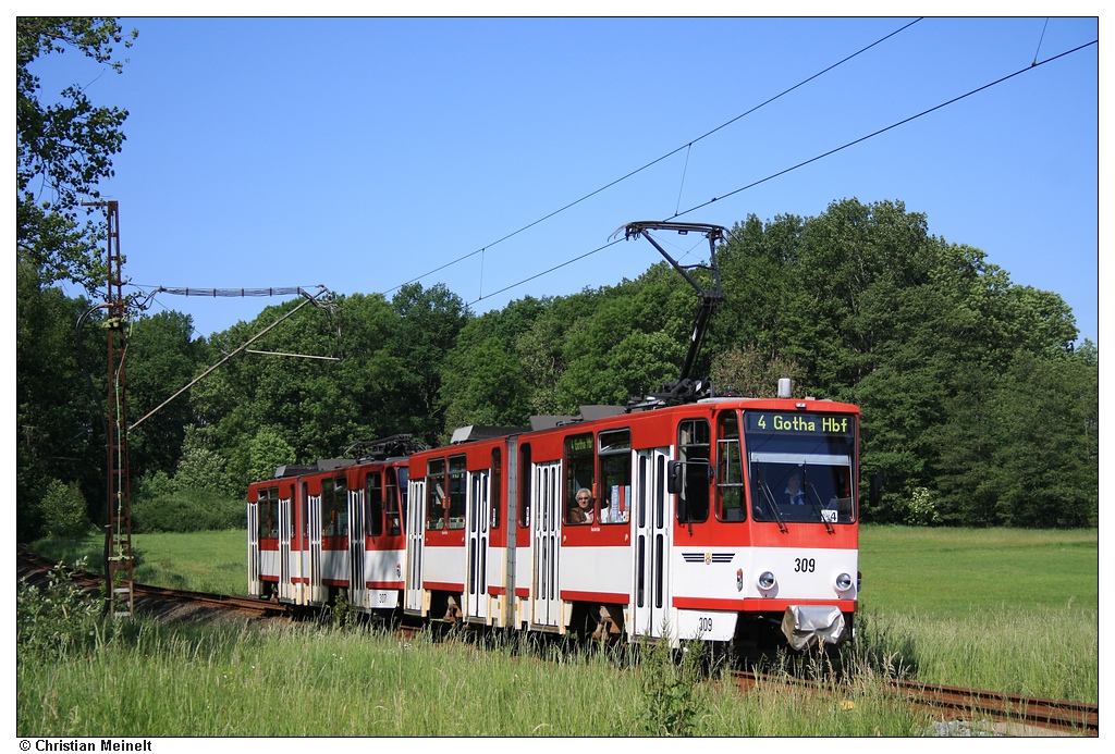 Гота, Tatra KT4D № 309