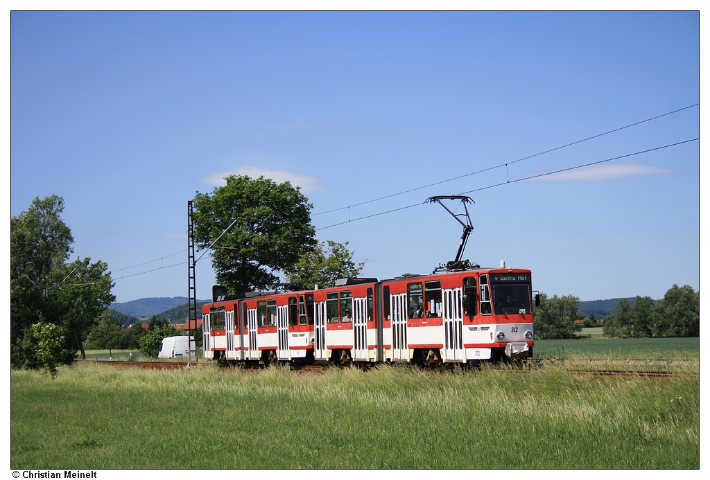 Гота, Tatra KT4D № 312