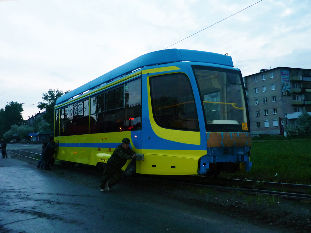 Zlatoust, 71-631-01 № б/н; Zlatoust — Testing of 71-631 tram Zlatoust, 71-631-01 № б/н; Zlatoust — Testing of 71-631 tram