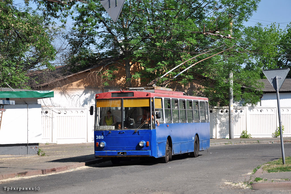 Киев, Škoda 14Tr02/6 № 386