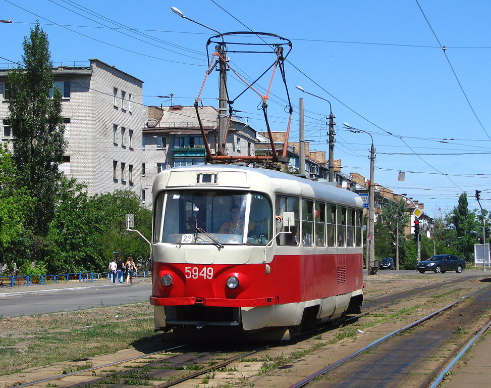 Киев, Tatra T3SU № 5949