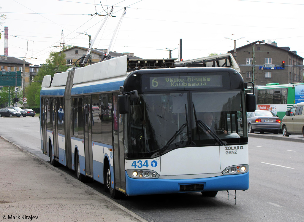 Tallinn, Solaris Trollino II 18 Ganz N°. 434