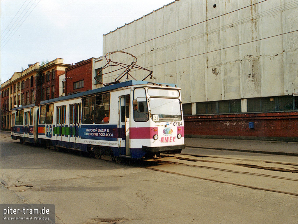Санкт-Петербург, 71-147К (ЛВС-97К) № 6104 Санкт-Петербург, 71-147К (ЛВС-97К) № 6104