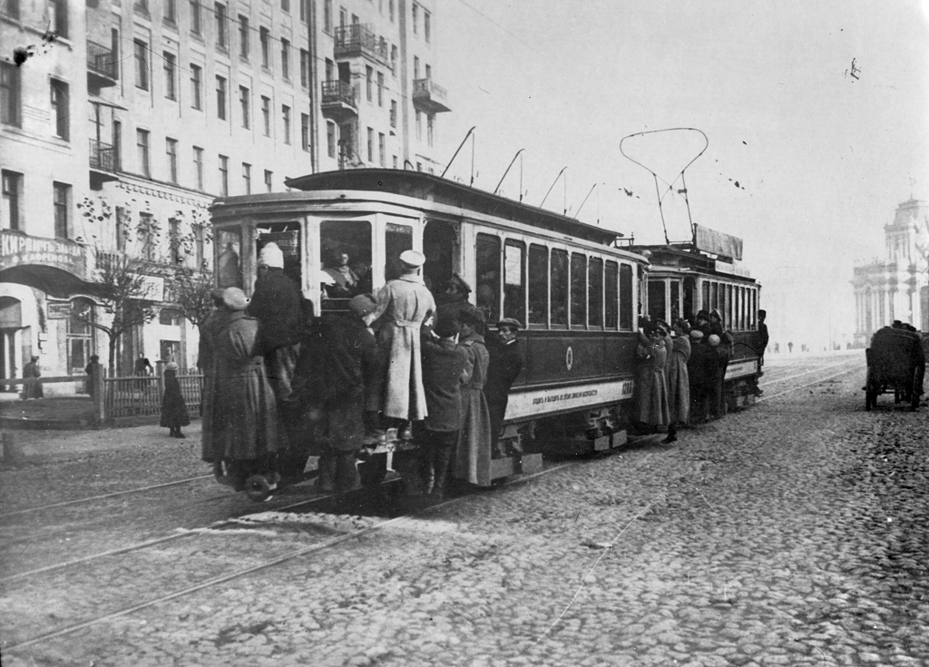 Москва, Двухосный прицепной Коломенского завода № 1209; Москва — Исторические фотографии — Электрический трамвай (1899-1920) Москва, Двухосный прицепной Коломенского завода № 1209; Москва — Исторические фотографии — Электрический трамвай (1899-1920)