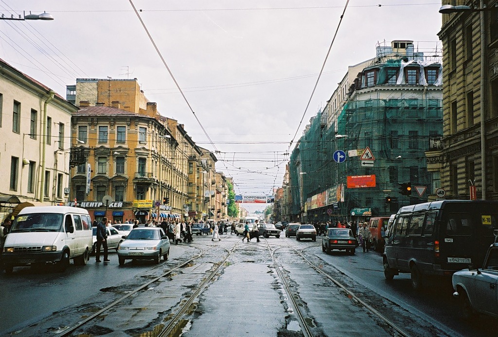 Санкт-Петербург — Трамвайные линии и инфраструктура