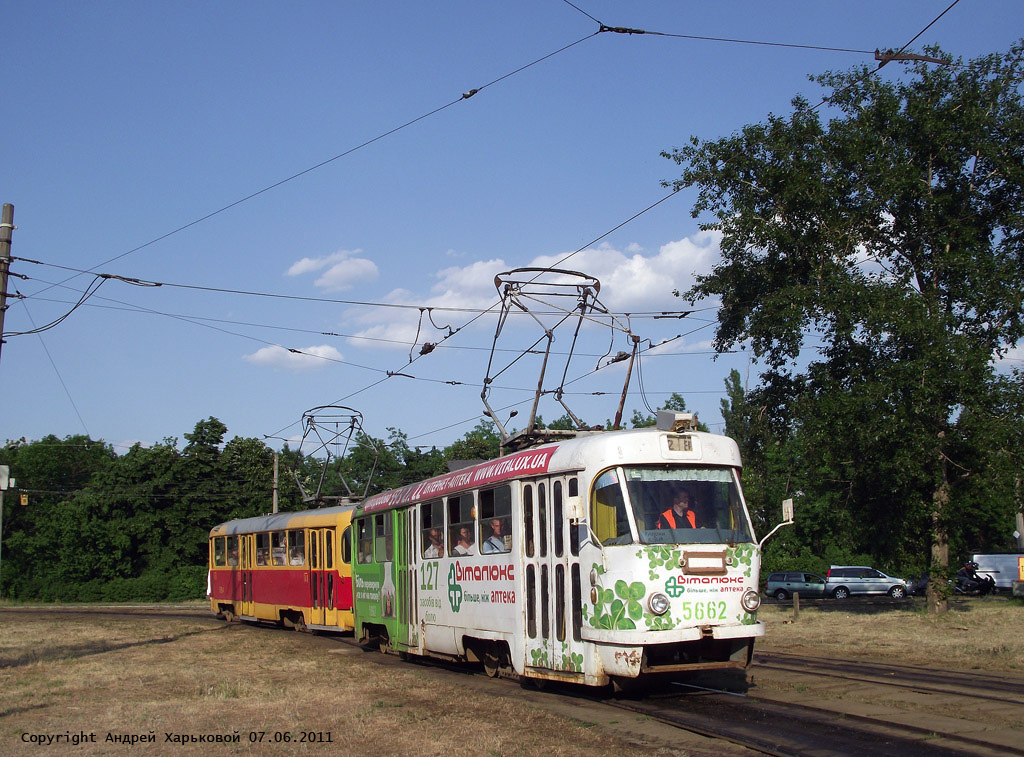 Киев, Tatra T3SU № 5662