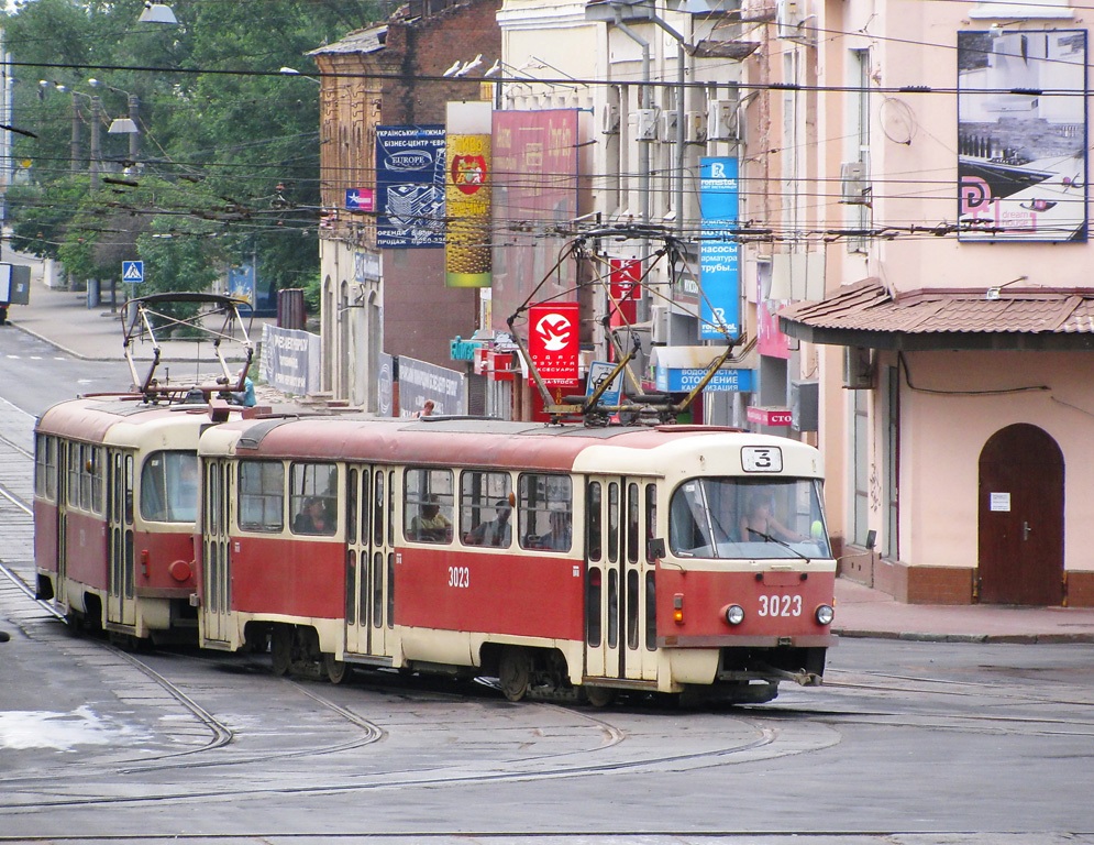 Харків, Tatra T3SU № 3023 Харків, Tatra T3SU № 3023