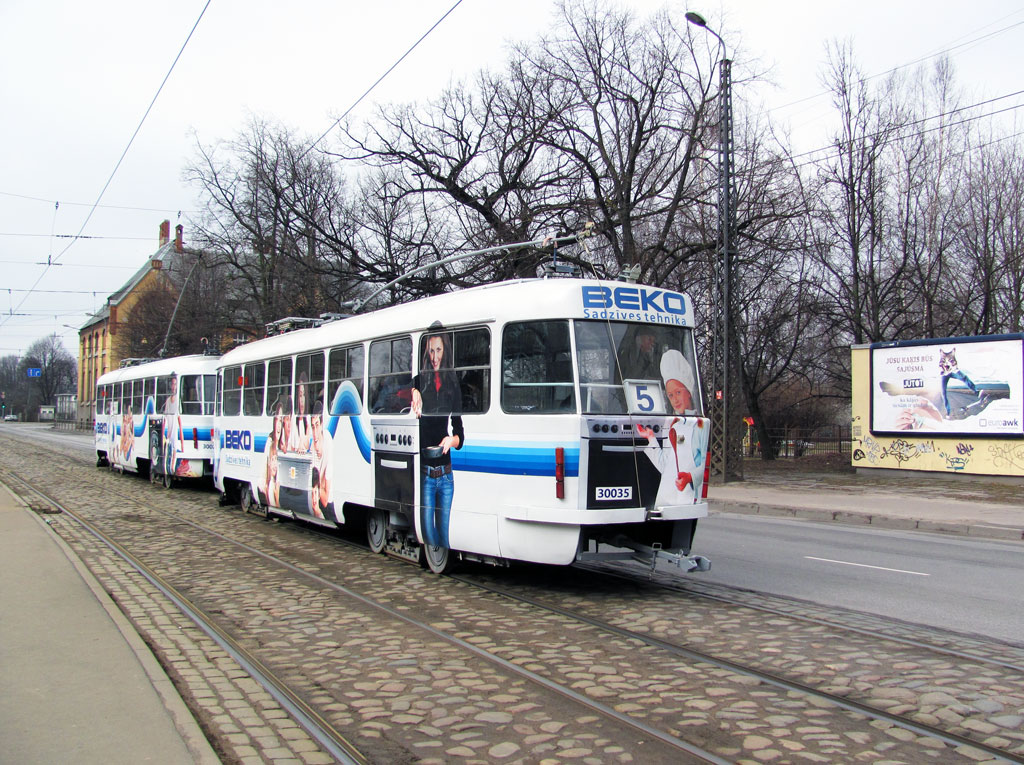Рига, Tatra T3A № 30035