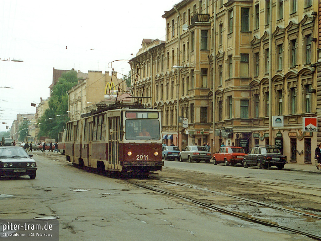 Санкт-Петербург, ЛВС-86К № 2011