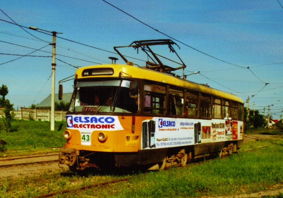 Botoșani, Tatra T4D-MI N°. 43