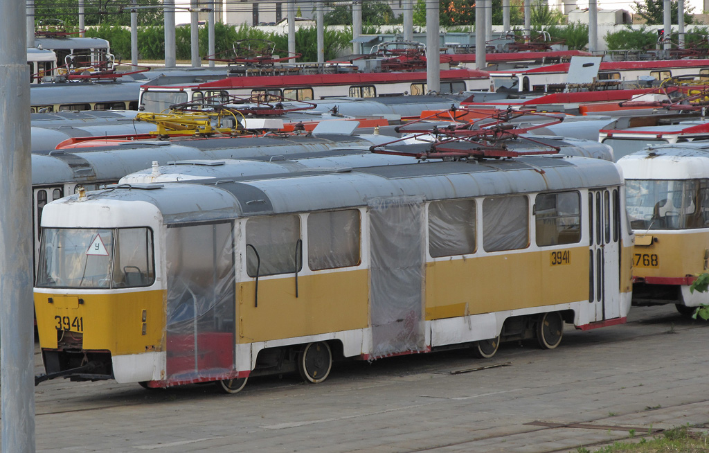 Moszkva, Tatra T3SU — 3756; Moszkva — Tram depots: [3] Krasnopresnenskoye. New site in Strogino