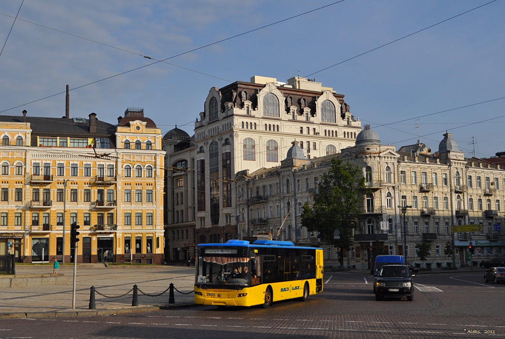 Киев, ЛАЗ E183D1 № 2905