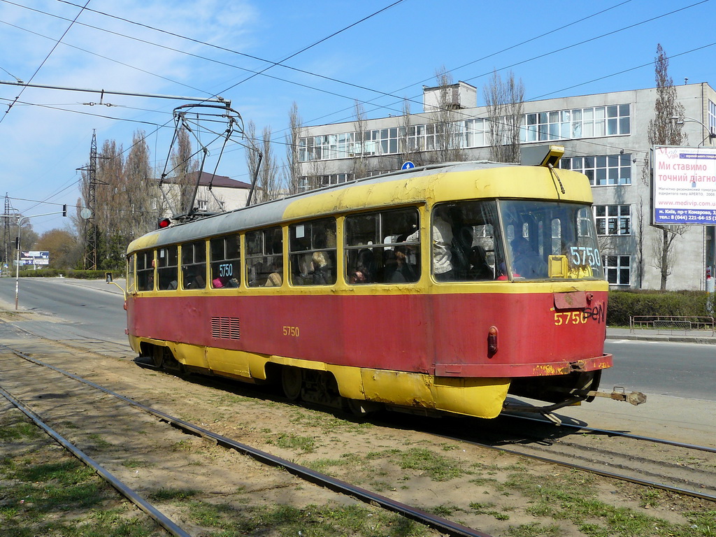 Киев, Tatra T3SU № 5750