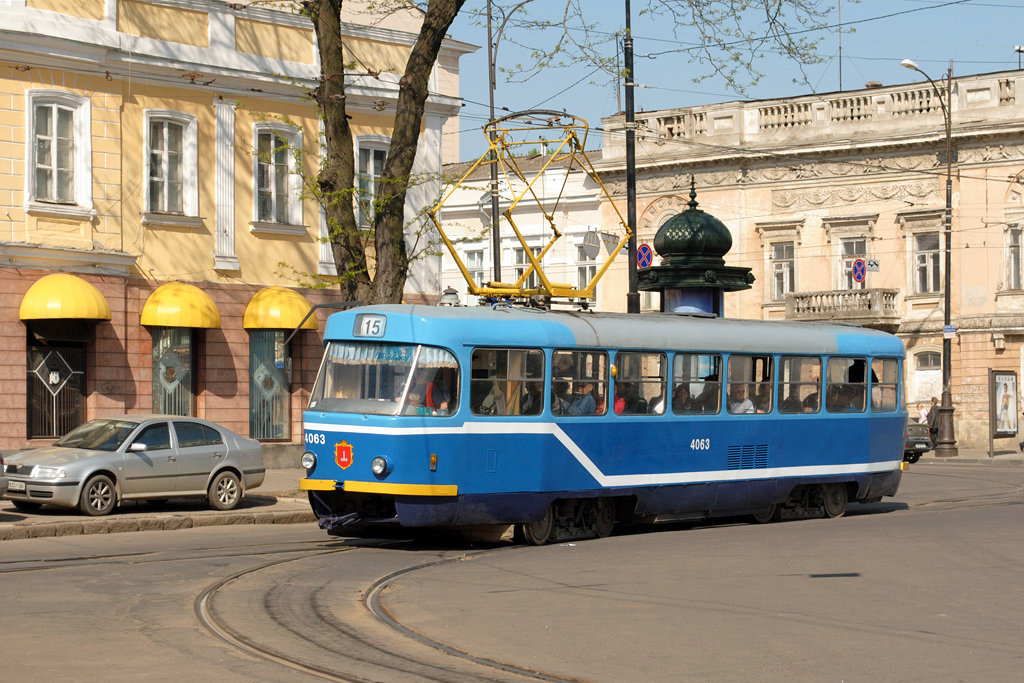 Одесса, Tatra T3R.P № 4063