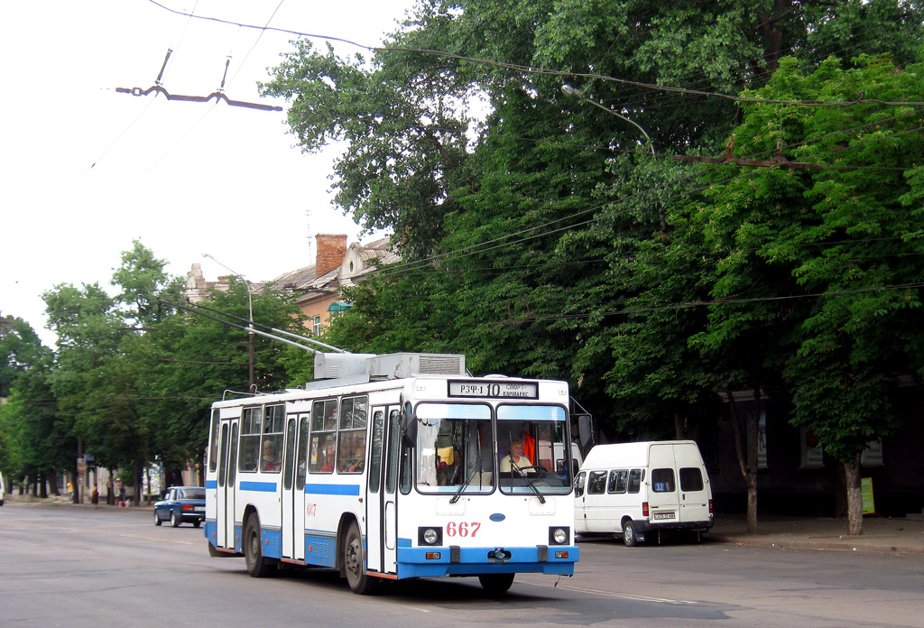 Krivij Rih, YMZ Т2 mod. 7 č. 667