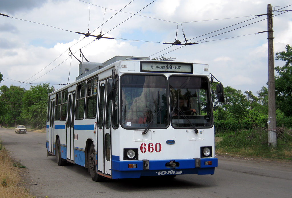 Kryvyj Rihas, YMZ Т2 mod. 7 nr. 660