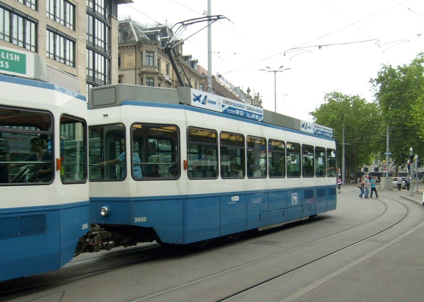 Цюрих, SWP/SIG/BBC Be 2/4 "Tram 2000 Pony" № 2405