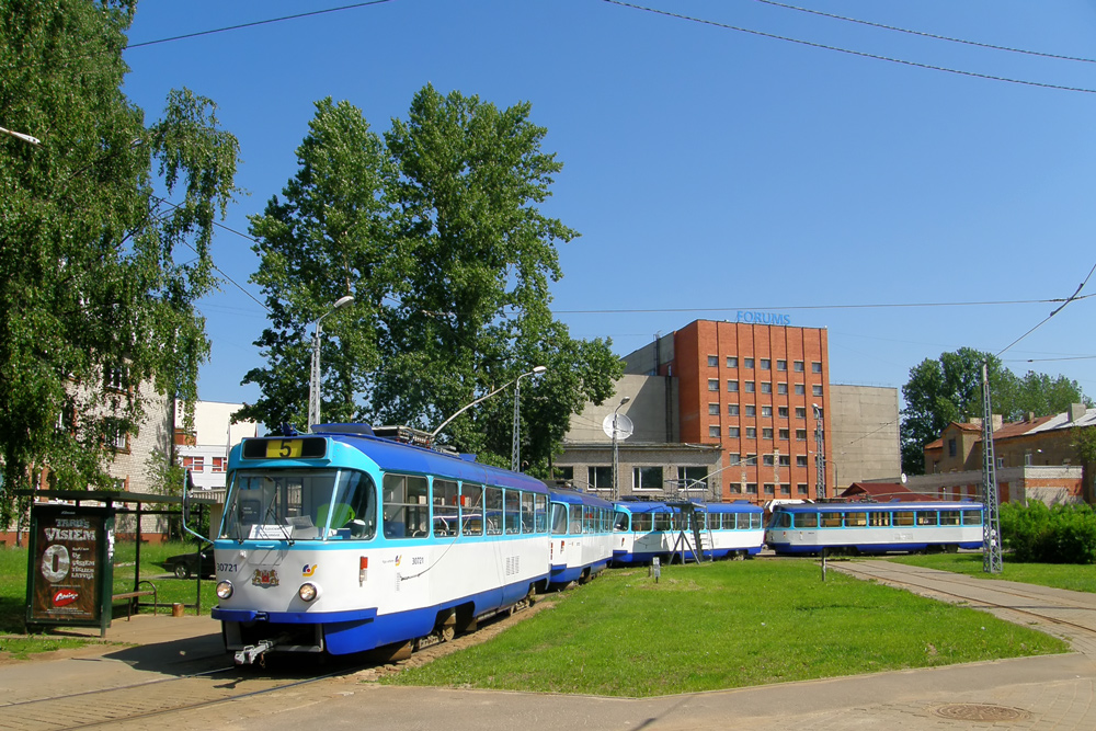 Рига, Tatra T3A № 30721