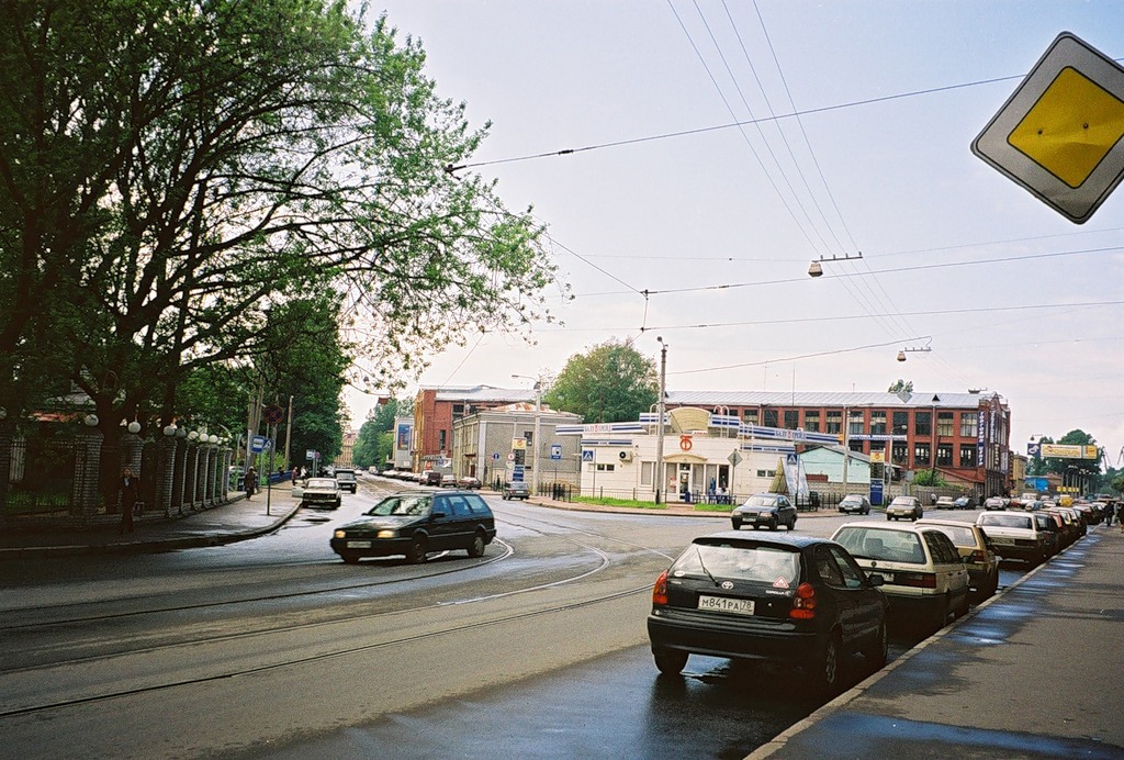 Sankt Petersburg — Tram lines and infrastructure
