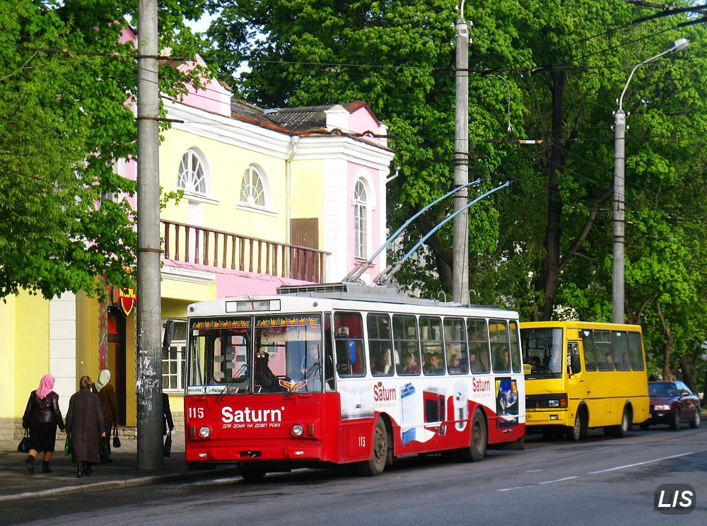 Ровно, Škoda 14Tr89/6 № 115
