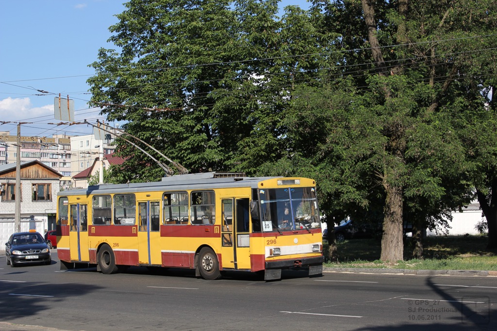 Киев, Škoda 14Tr02/6 № 296