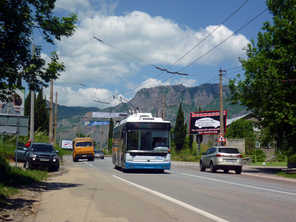 Крымский троллейбус, Богдан Т70115 № 4422