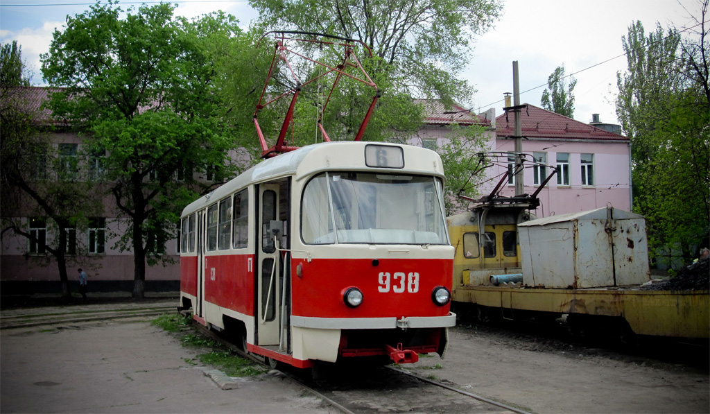 Донецк, Tatra T3SU № 938