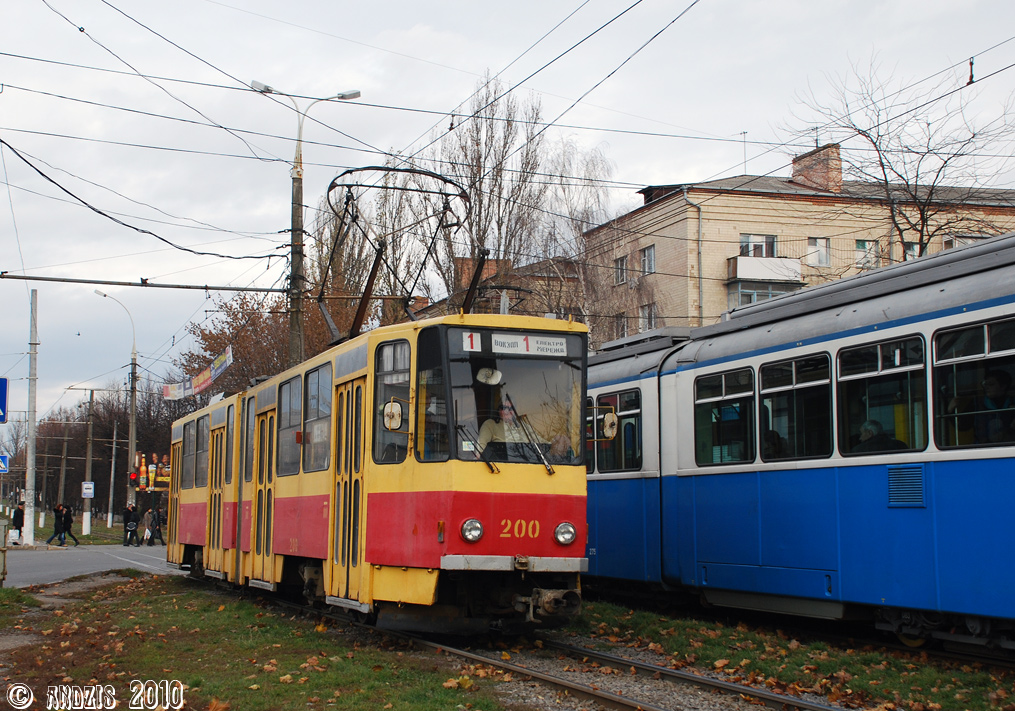 Винница, Tatra KT4SU № 200