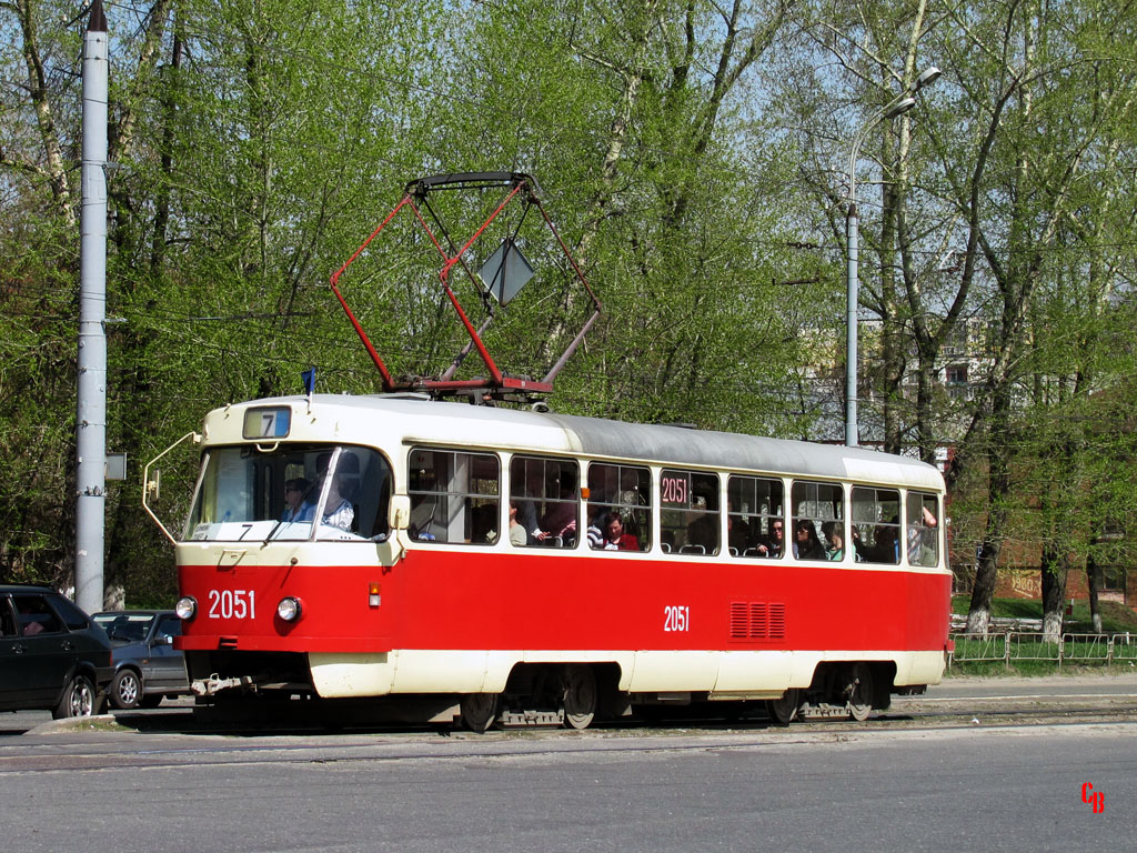 Ижевск, Tatra T3SU мод. Ижевск № 2051