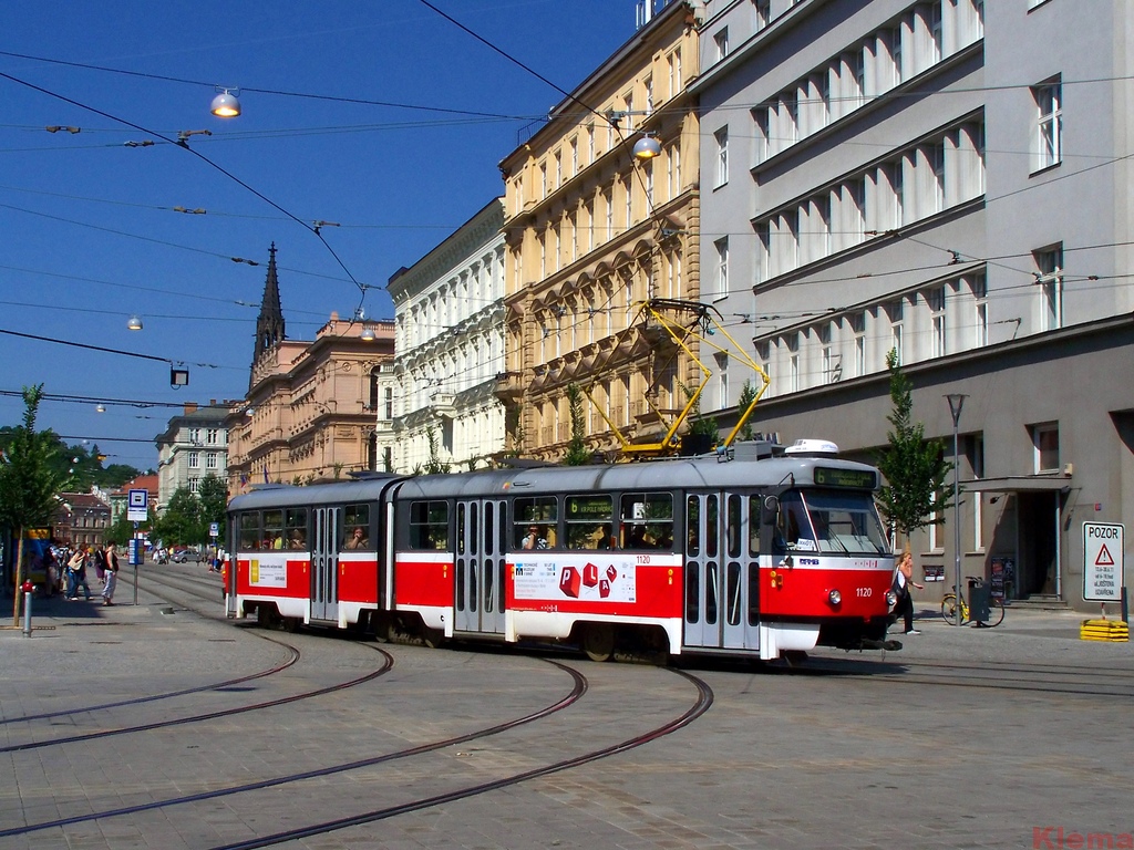 Brno, Tatra K2YU Nr 1120