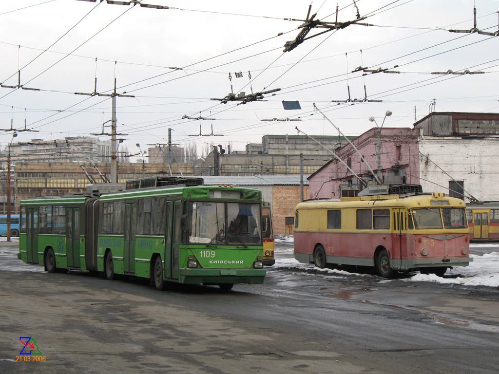 Kijev, Kyiv-12.03 Br. 1109; Kijev, Škoda 8Tr12 Br. Т-3