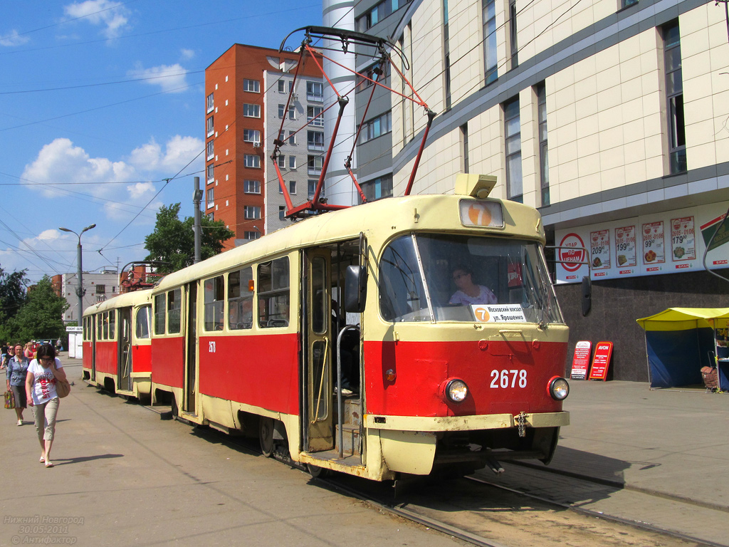 Nizhny Novgorod, Tatra T3SU № 2678 Nizhny Novgorod, Tatra T3SU № 2678