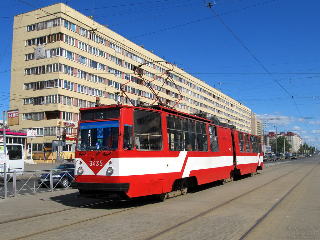 Санкт-Петербург, ЛВС-86К № 3435
