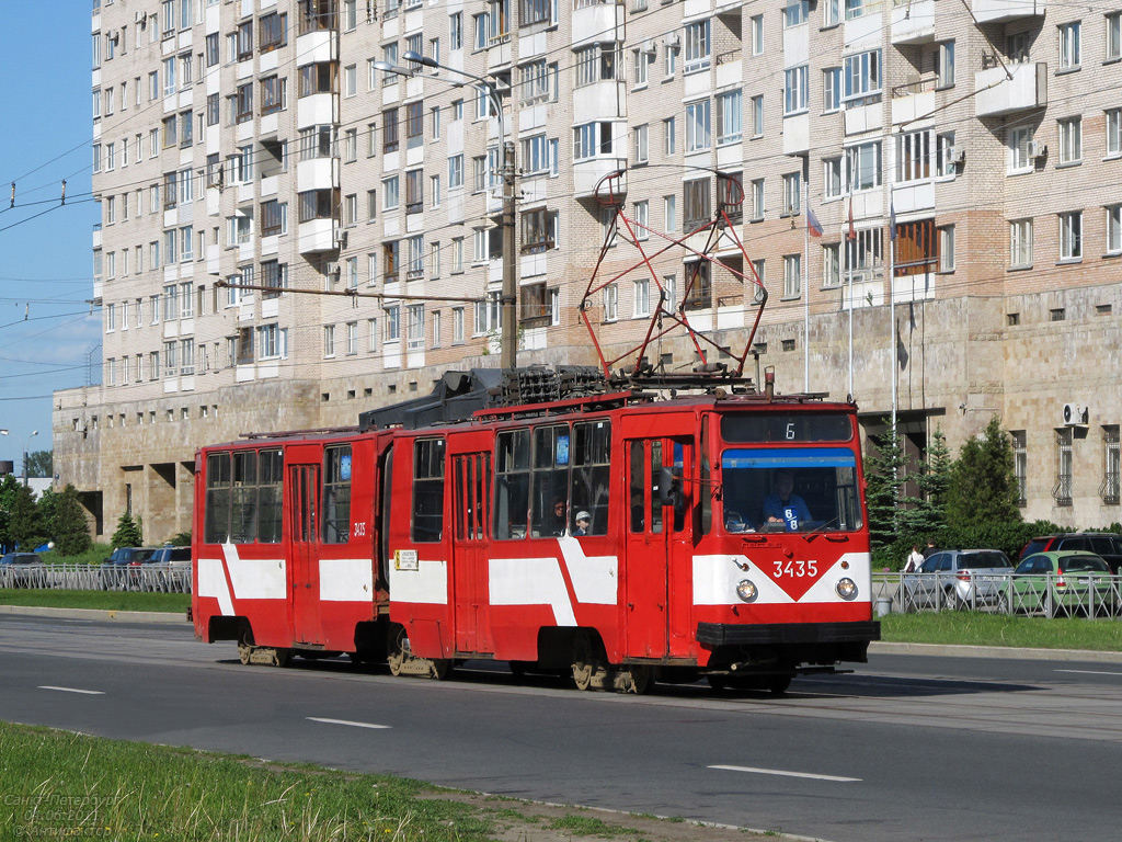 Санкт-Петербург, ЛВС-86К № 3435