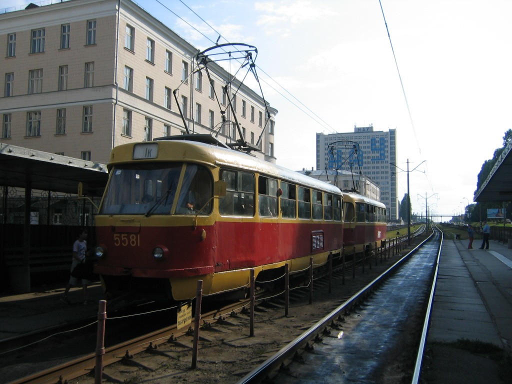 Киев, Tatra T3SU № 5581