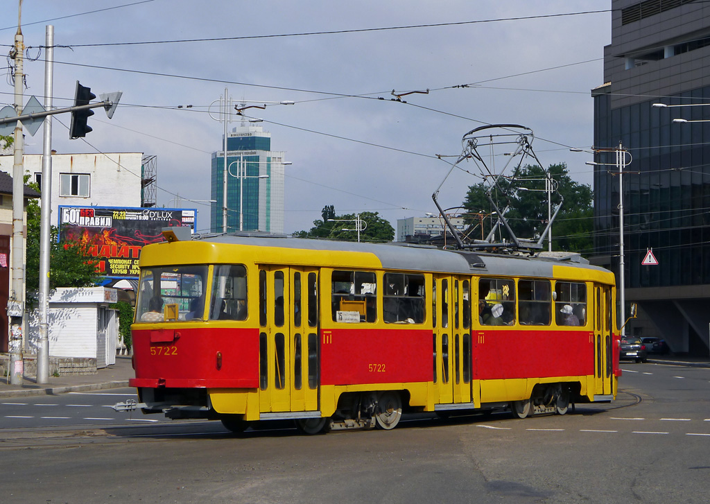 Киев, Tatra T3SU № 5722