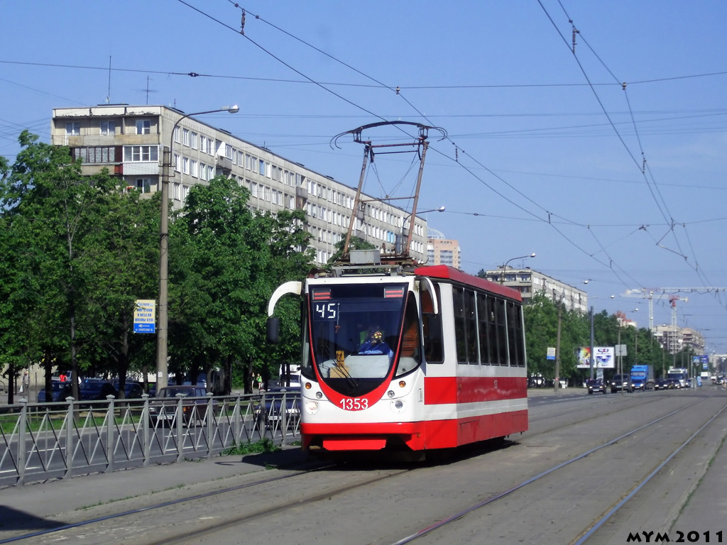 Санкт-Петербург, 71-134А (ЛМ-99АВН) № 1353