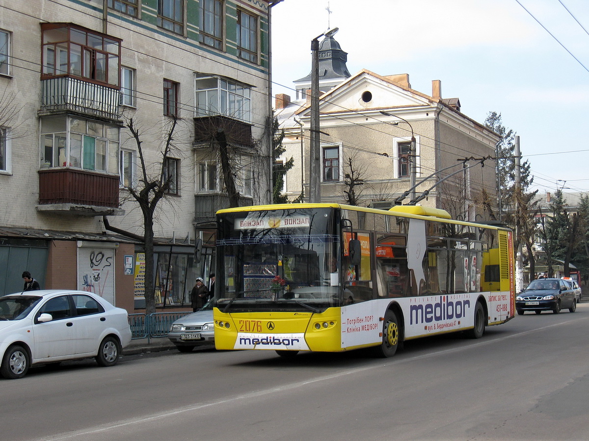 Житомир, ЛАЗ E183D1 № 2076