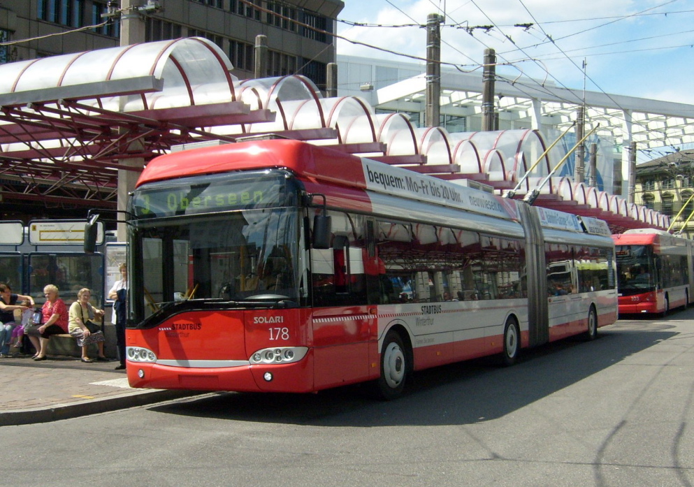 Winterthur, Solaris Trollino II 18 AC № 178