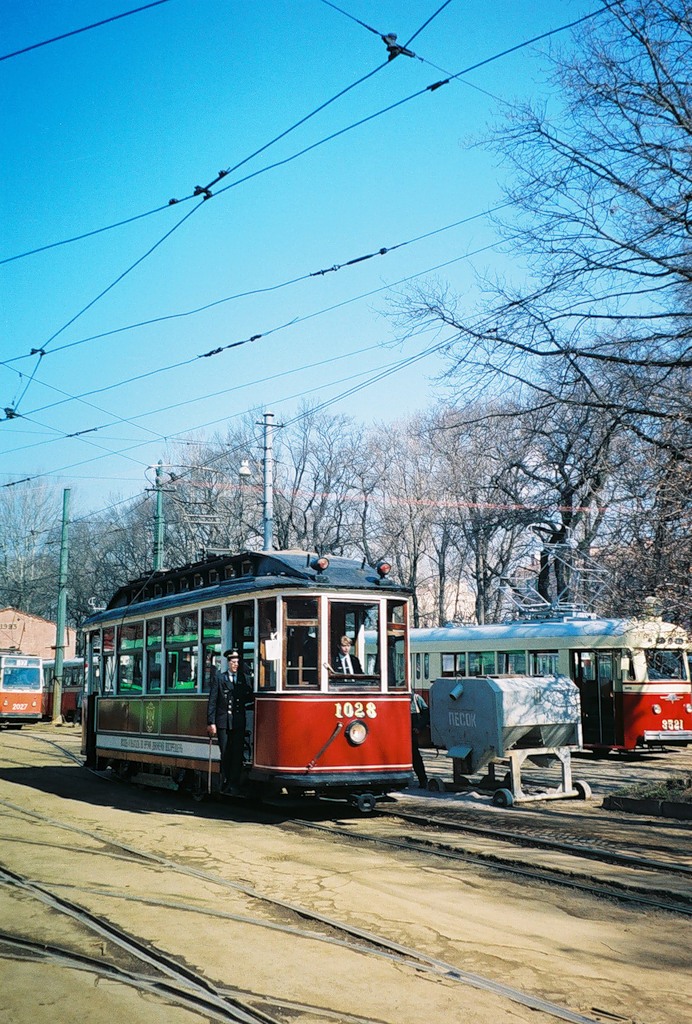 Санкт-Петербург, Двухосный моторный вагон № 1028 Санкт-Петербург, Двухосный моторный вагон № 1028