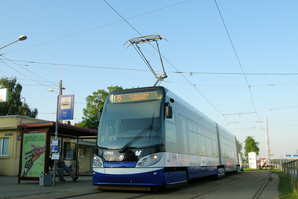 Рига, Škoda 15T ForCity Alfa Riga № 57093