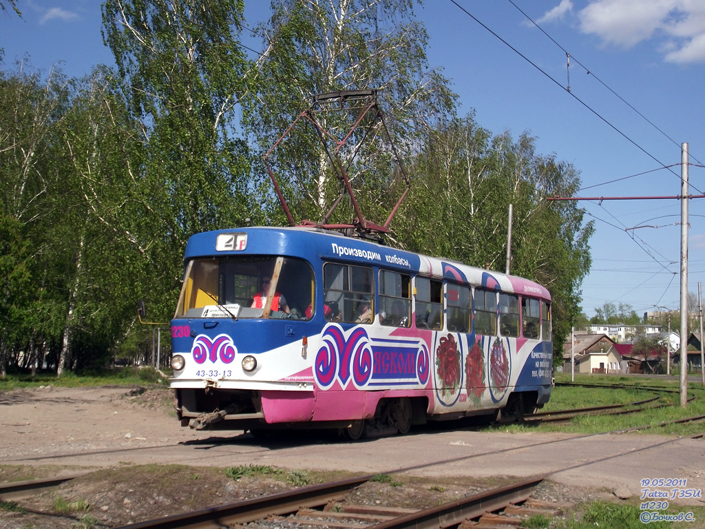Ульяновск, Tatra T3SU № 1230