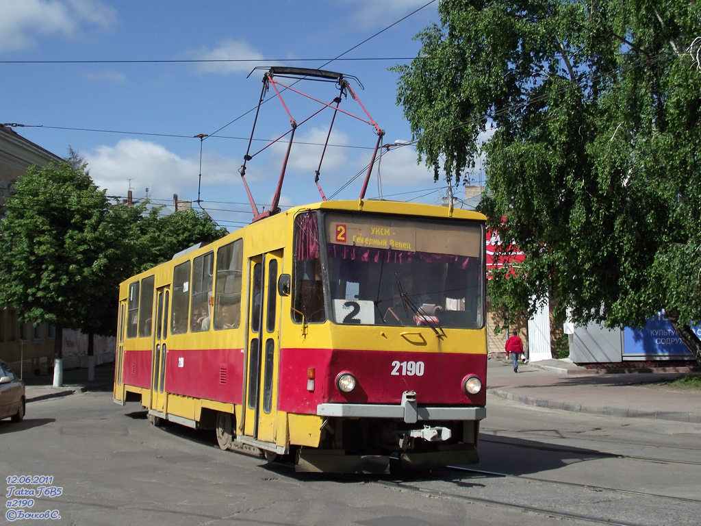 Ульяновск, Tatra T6B5SU № 2190