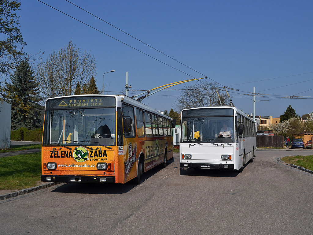 Пардубице, Škoda 14Tr17/6M № 382; Пардубице, Škoda 14Tr17/6M № 367